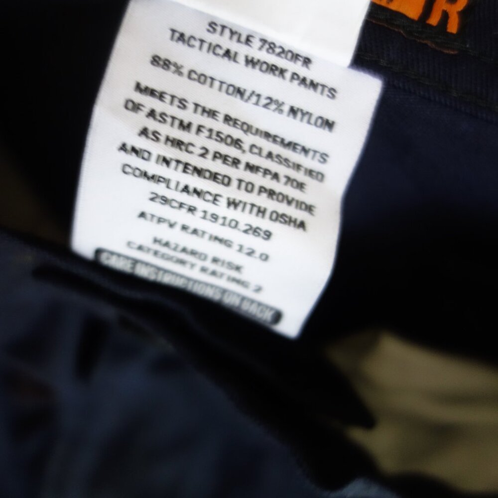 NWT THRIVE WORKWEAR #7820 Flame Resistant Tactical Kneepad Work Pants 36x30 - Picture 8 of 11